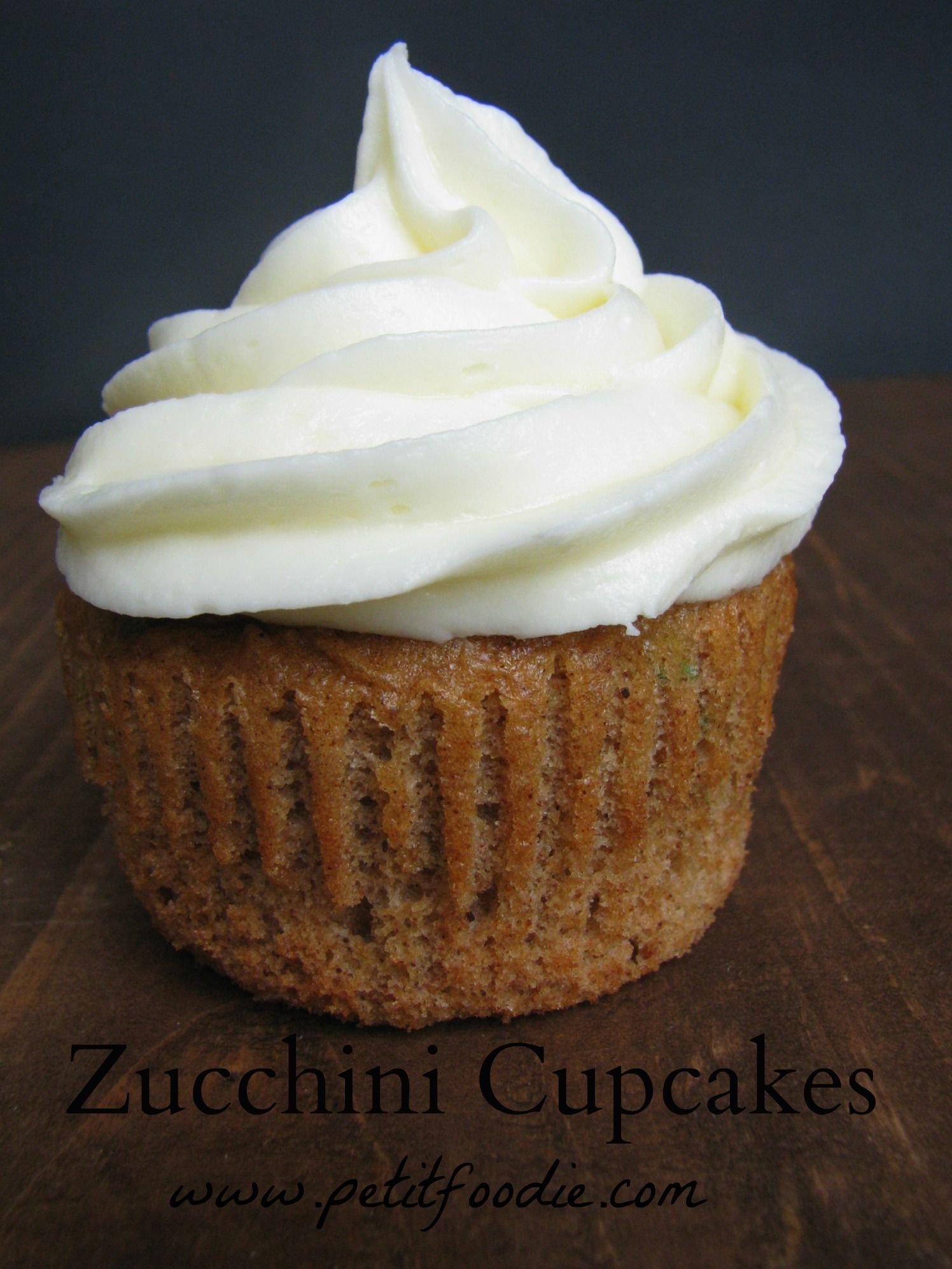 zucchini cupcake