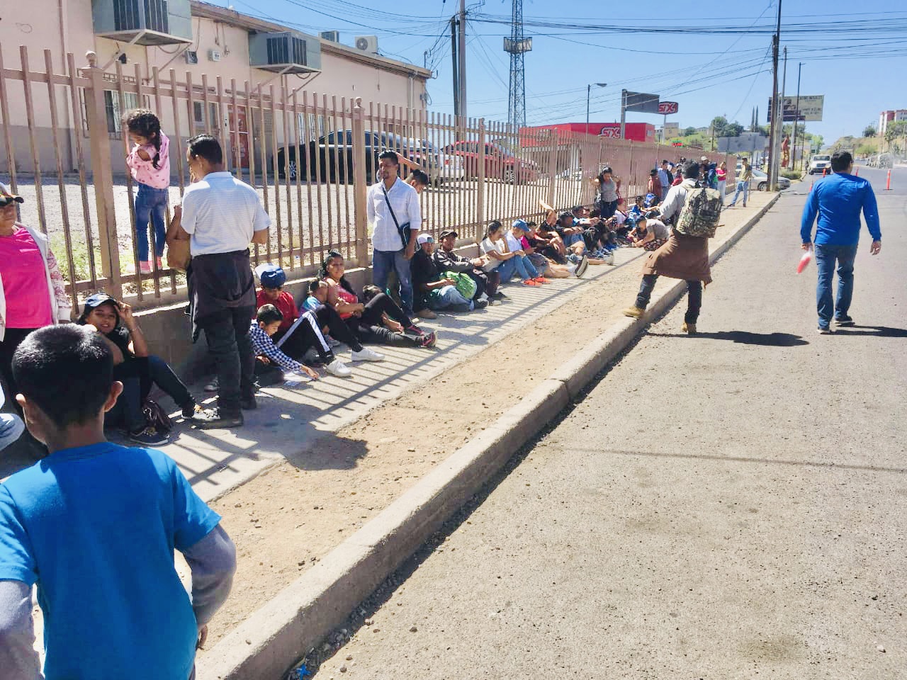 Waiting Outside Kino