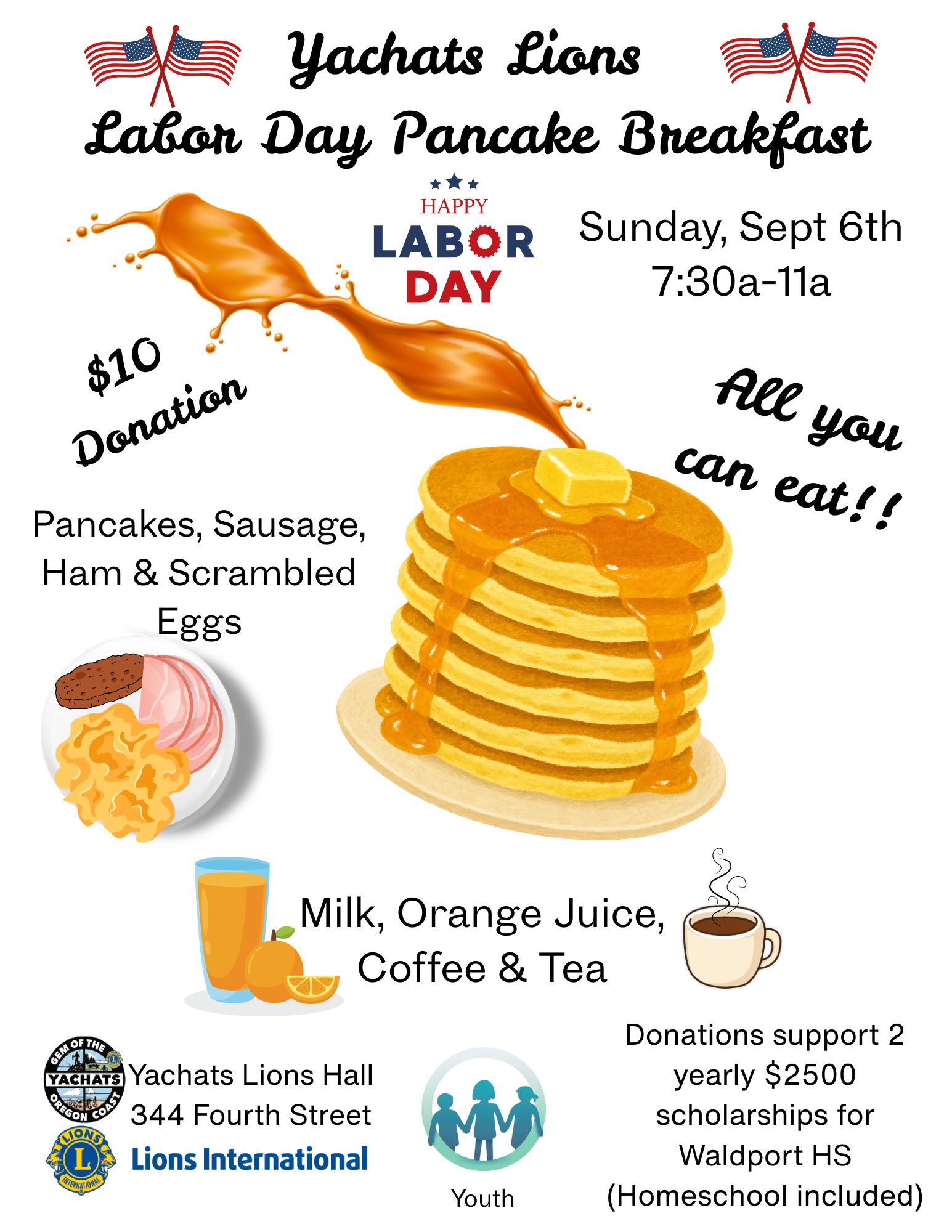 Labor Day Breakfast